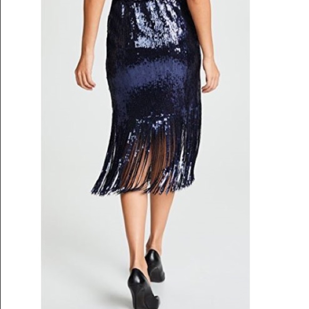 Endless Rose Sequin Fringed Skirt - Picture 2 of 8
